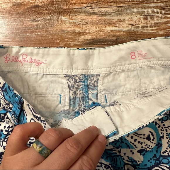 Lilly Pulitzer Shorts The Walsh Short Size 8 - Picture 3 of 6